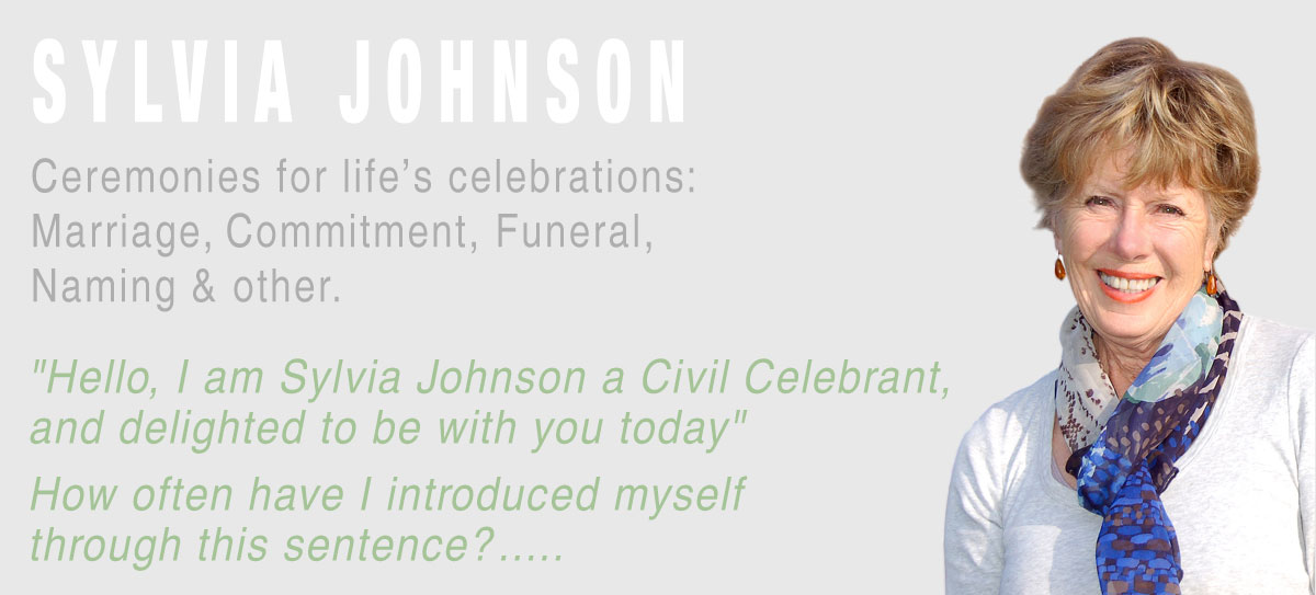Sylvia Johnson Civil Celebrant 